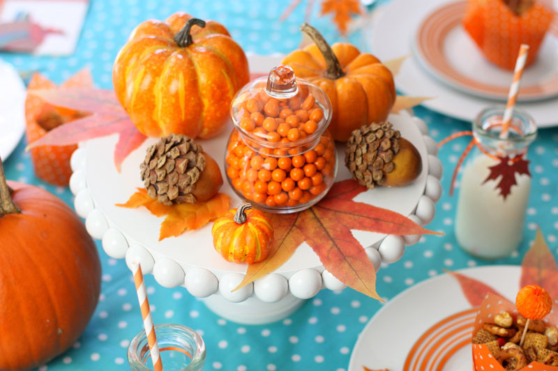 Kid's Thanksgiving Table