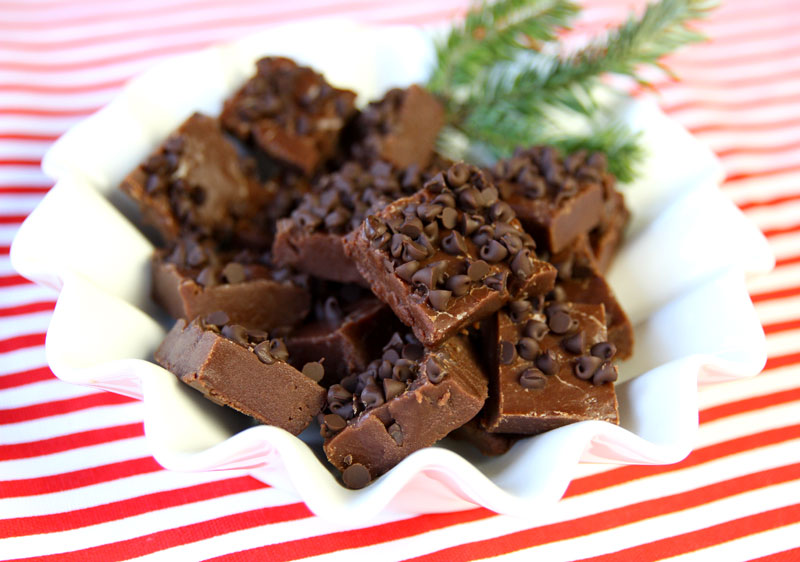 Double Chocolate Holiday Fudge