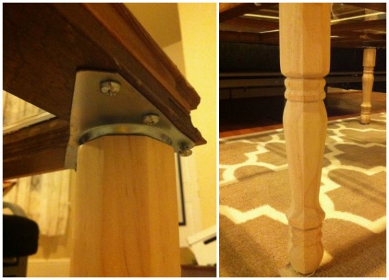 Table legs