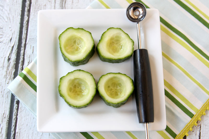 Party Appetizer: Cucumber Pimento Bites 