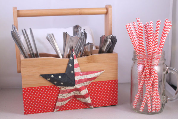 Decorate for the Fourth of July table ForRent.com