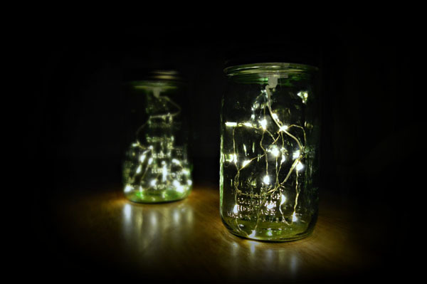 Firefly Mason Jar Nighttime ForRent.com