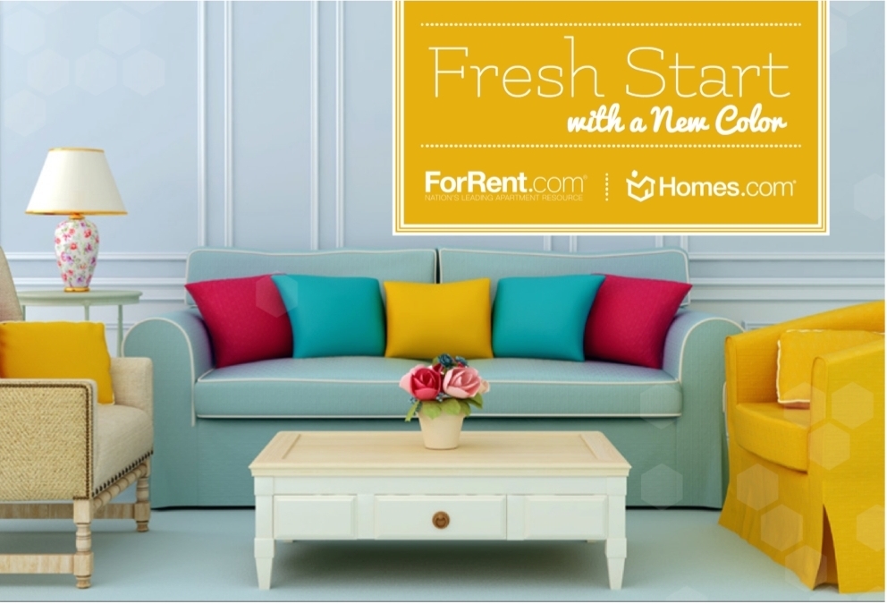 ForRent.com - Using the Fresh Start with a New Color eGuide Ideas in Your Home!