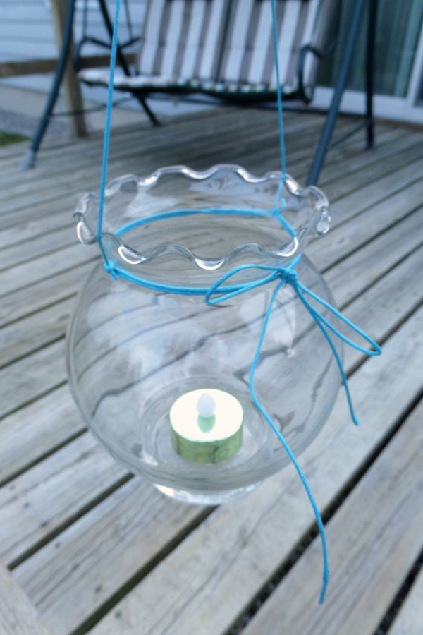 Creative outdoor lighting Hanging Glass Lanterns ForRent.com