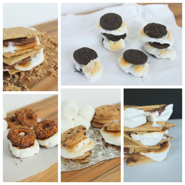 smores 5 ways collage ForRent.com