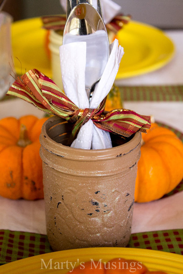 Inexpensive Mason Jar Project for Your Table Setting ForRent.com