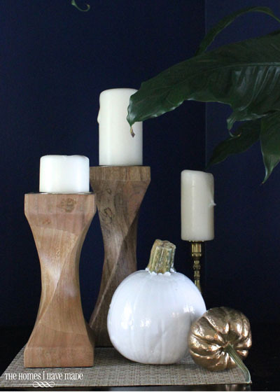 Modern Fall Dining Room Display ForRent.com