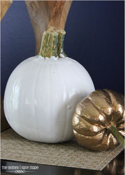 Modern Fall Painted Pumpkins ForRent.com