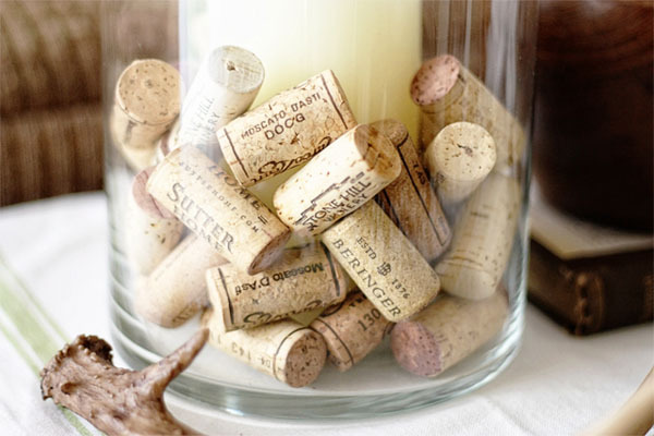 3 DIY Projects using Corks Centerpiece ForRent.com