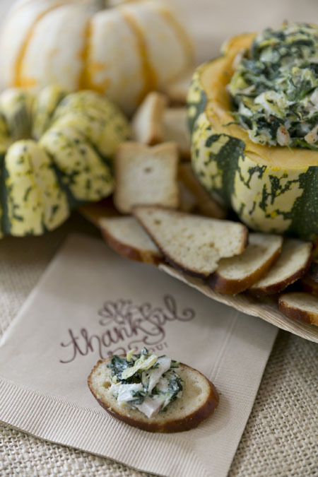 Thanksgiving Turkey Spinach Artichoke Dip