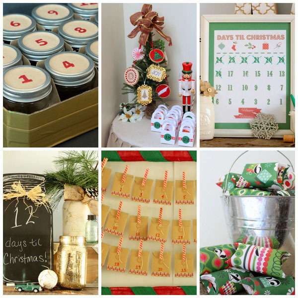 advent calendar ideas collage