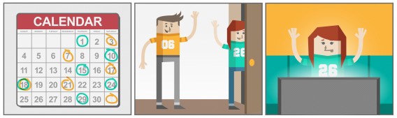 ForRent.com - 5 Ways to Deal with a Significant Other who Is Cheering for the Wrong Team