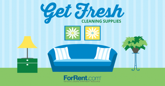 ForRent.com - Get Fresh - Clean Out the Cleaning Supplies!