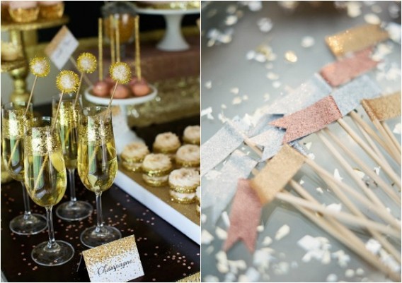 Drink stirrer ideas for an Oscars party