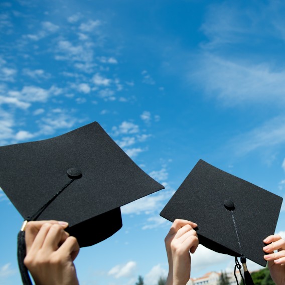 graduation hats