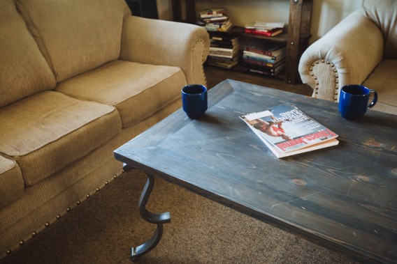 How to give your coffee table a rustic makeover