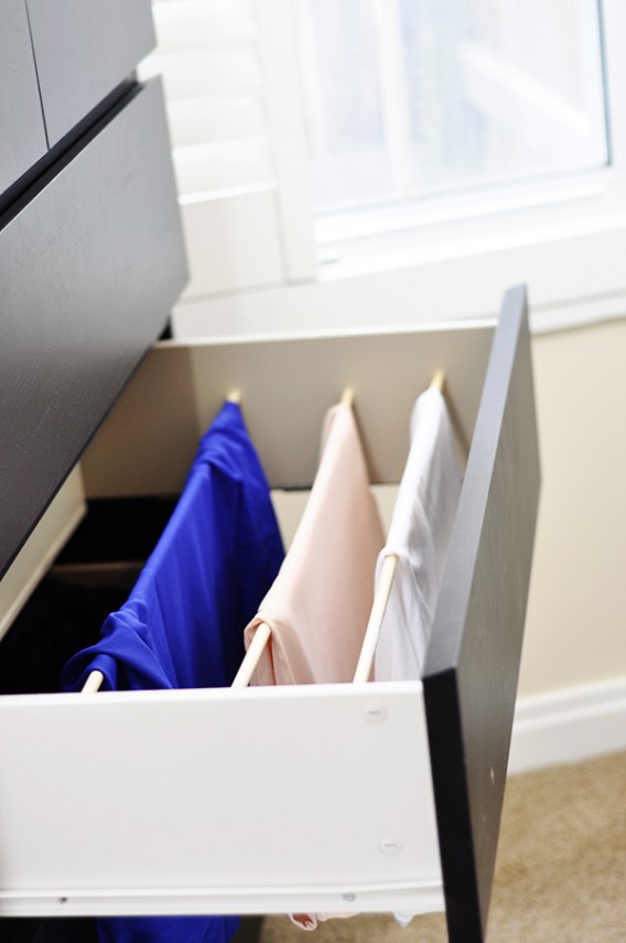 Clothing Dryer Rack Drawer