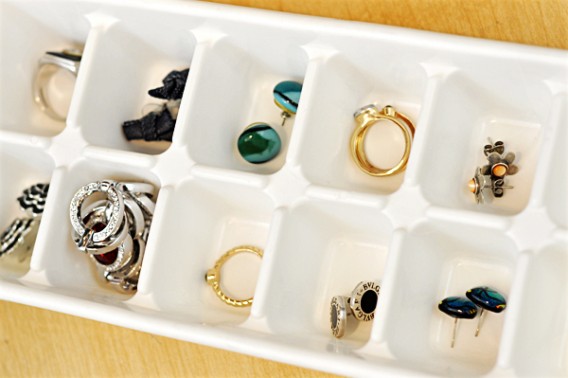 Ice Cube Tray Drawer Organizer