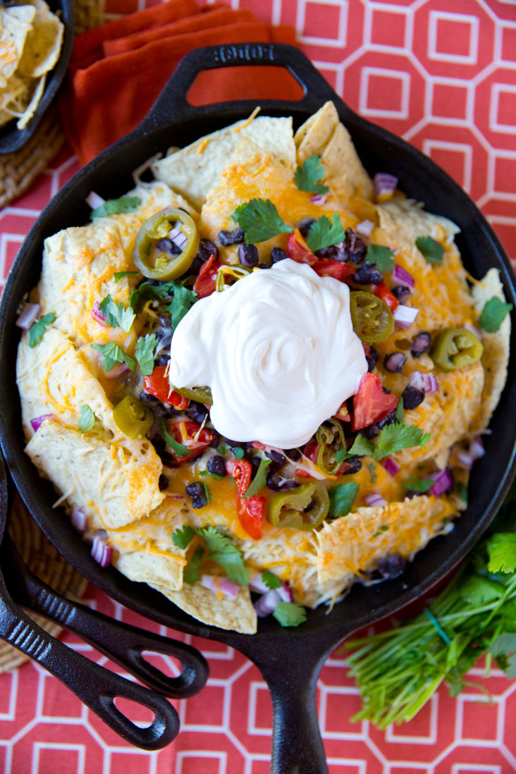 easy skillet nachos