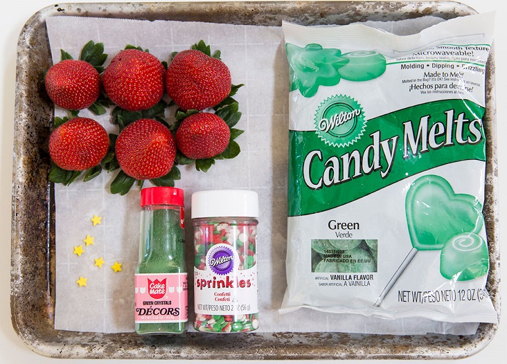 Chocolate Strawberries Ingredients