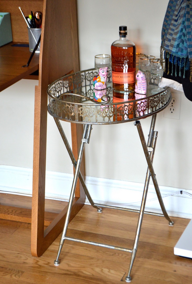 Mirrors Side Table