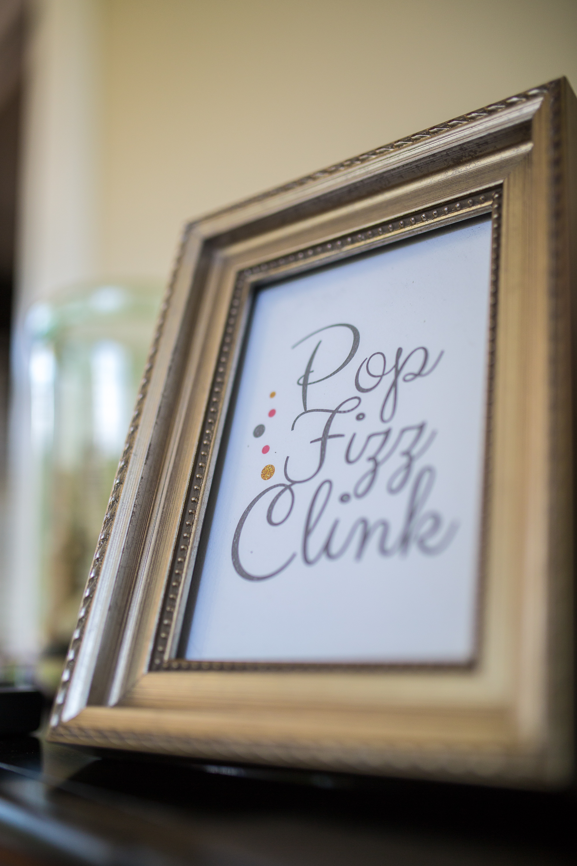 Pop Fizz Clink Sign