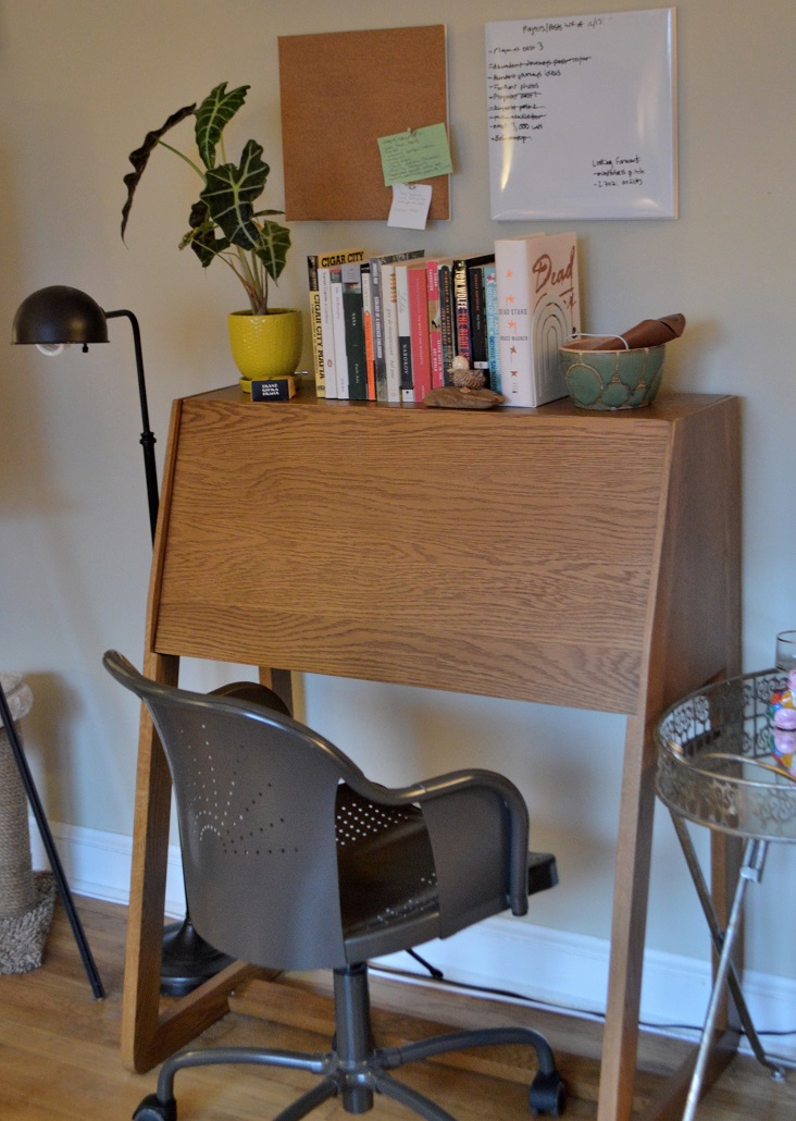 Open Shelving Desk