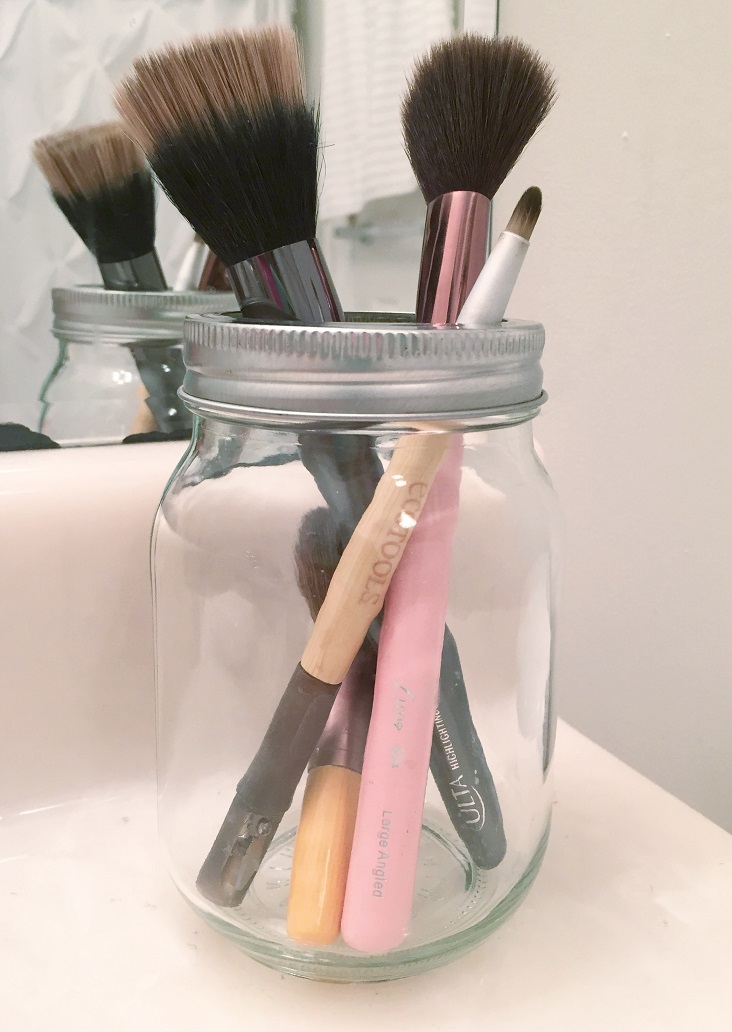 Bathroom Storage Mason Jar