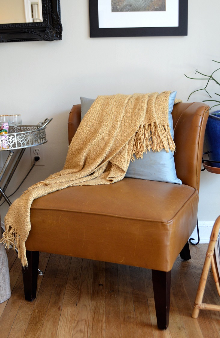 Fancy Apartment Chair Throw