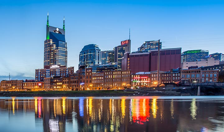 Nashville, Tennessee, ranked best college city in the country by Vanderbilt University students.